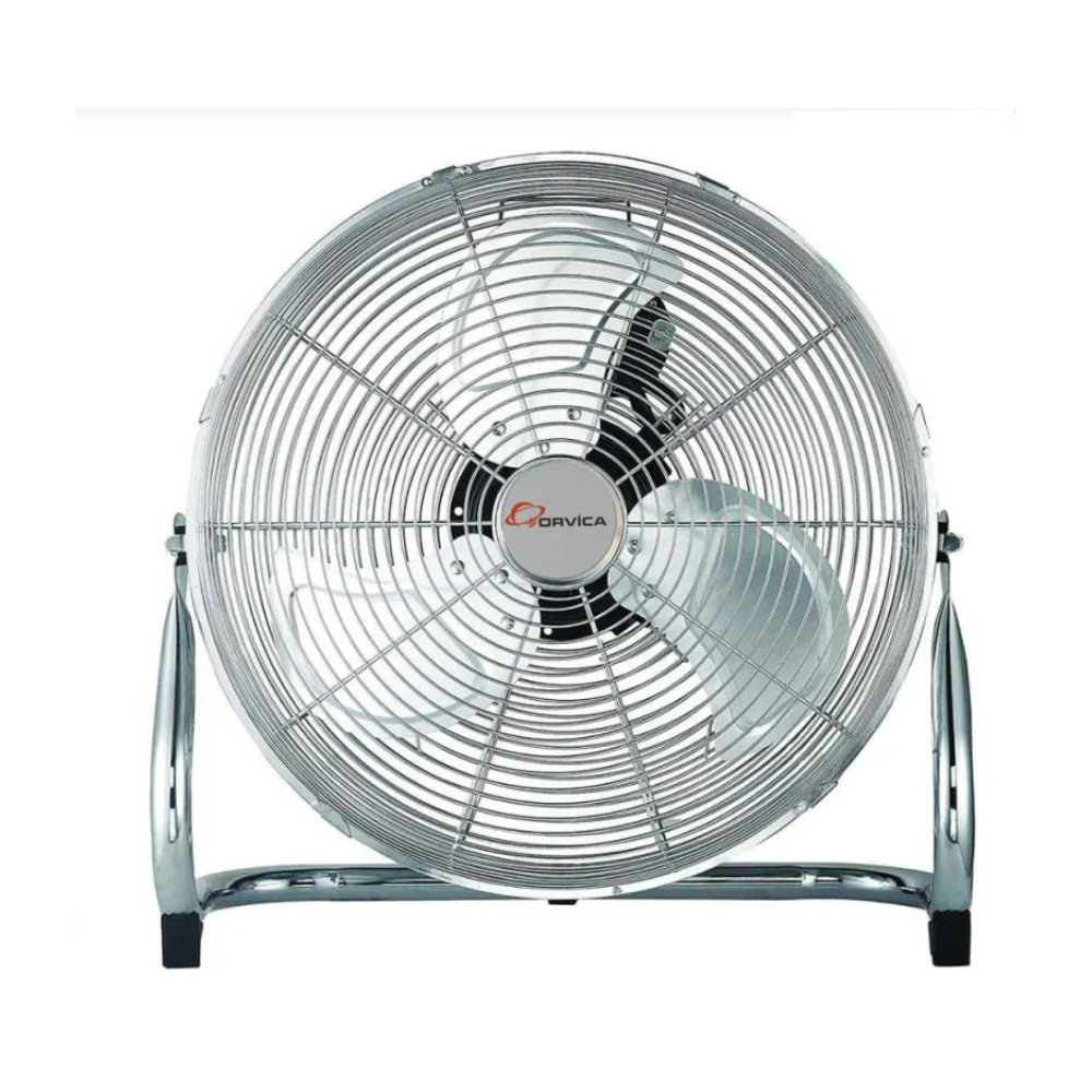 VENTILATEUR ORVICA SUR PIED EN SILVER -    18