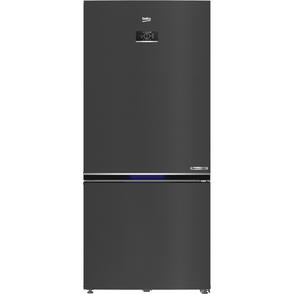 RÉFRIGÉRATEUR BEKO COMBINE NF A+ 83CM INOX NOIR