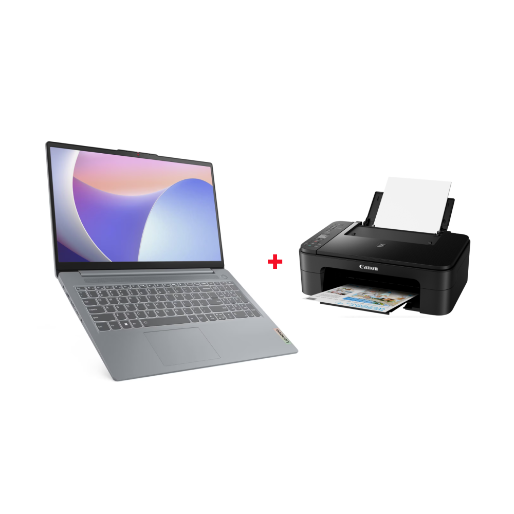 PACK (PC PORTABLE LENOVO + IMPRIMANTE CANON)