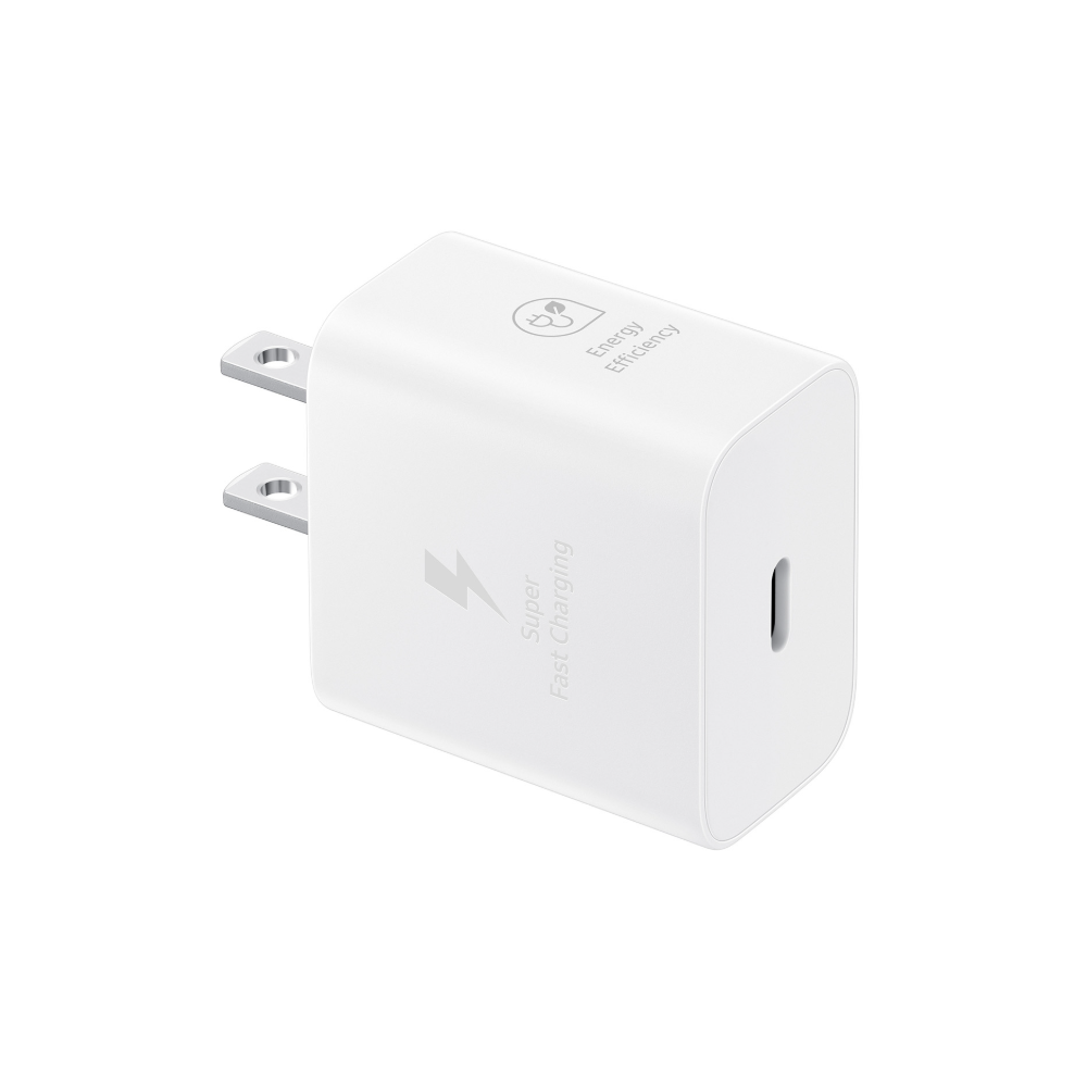 CHARGEUR SAMSUNG 25W C-TO-C AVEC CABLE BLANC