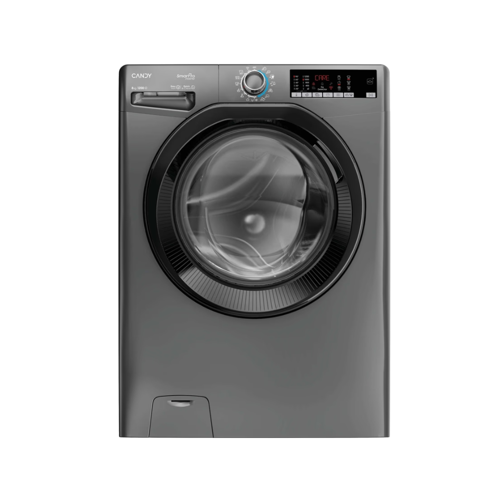 MACHINE A LAVER CANDY 8KG PRO INVERTER SILVER 1200 TR