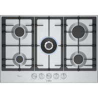 PLAQUE BOSCH 75CM 5F INOX