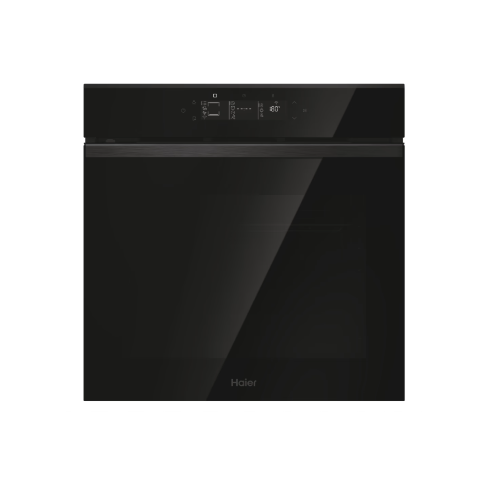 FOUR HAIER 60CM SERIE 6 ENCASTRABLE 78L AVEC AFFICHEUR WIFI NOIR