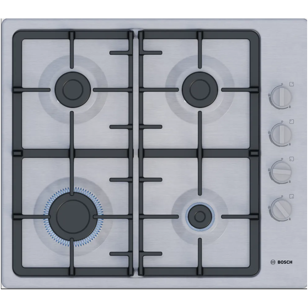 PLAQUE BOSCH 4F GRILLE EN FONTE INOX