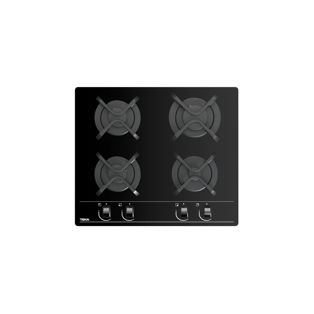 PLAQUE TEKA GBC 64000 A GAZ 60CM EN VERRE NOIR