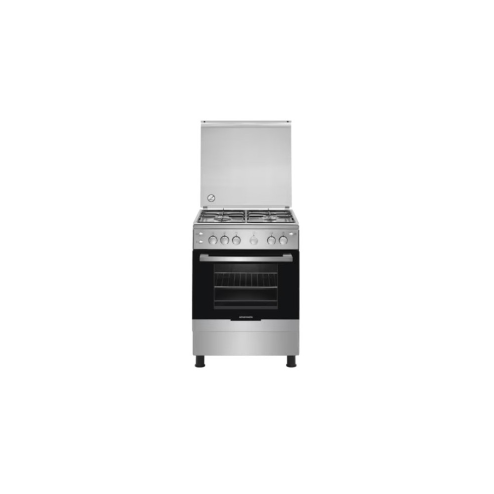 CUISINIERE ARTHUR MARTIN 60CM 4F AVEC VALVE DE SECURITE INOX