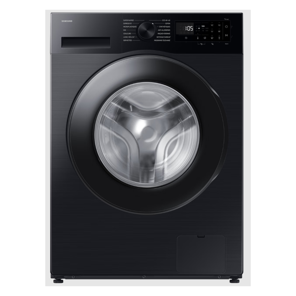 MACHINE A LAVER  SAMSUNG 8KG ECOBUBBLE 1200T SLIM NOIR