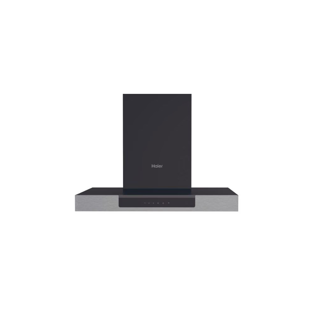 HOTTE HAIER DECORATIVE 60CM I-LINK COMMANDE TACTILE NOIR