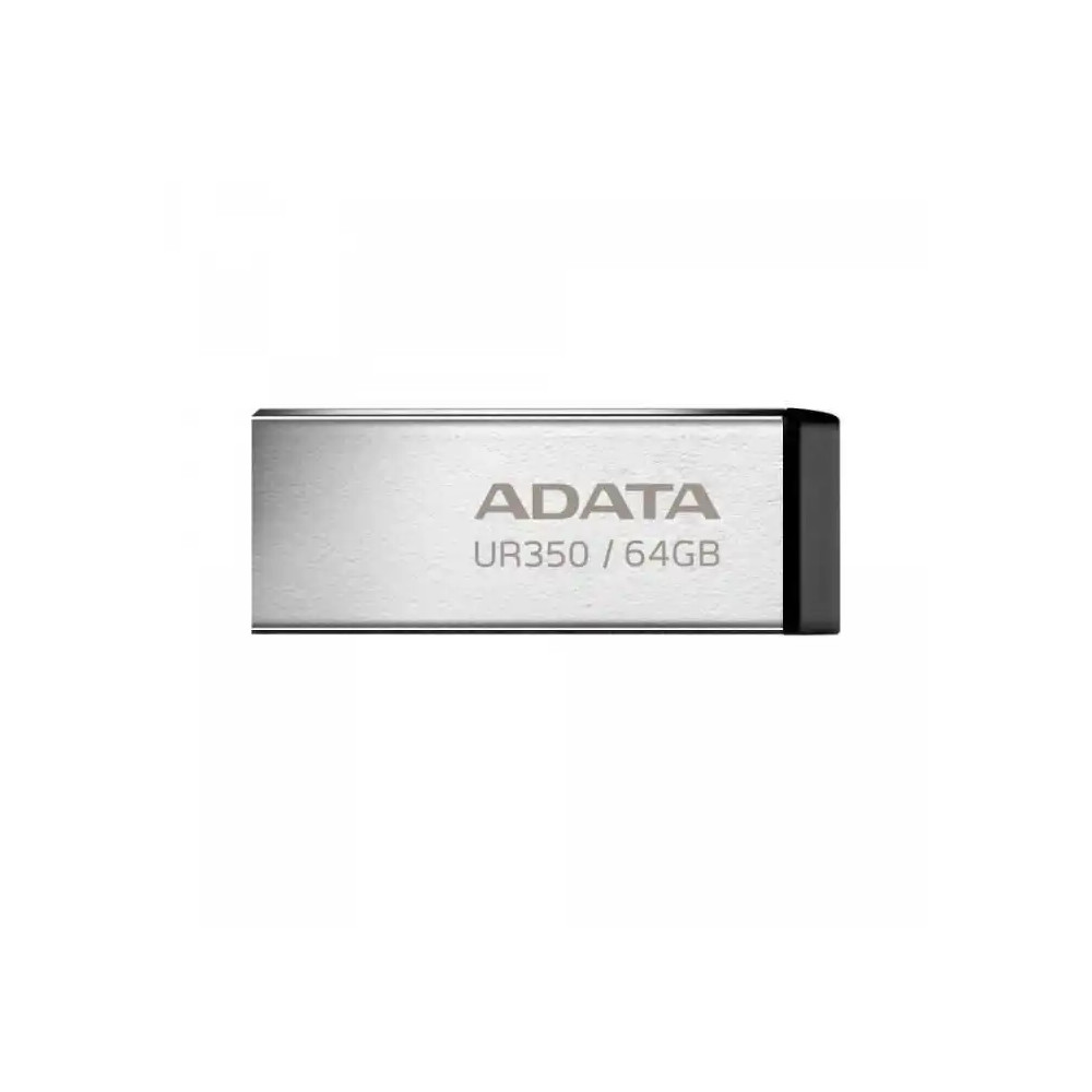 Clé USB Adata Ur350 Flash 64g 3.2 Silver Black