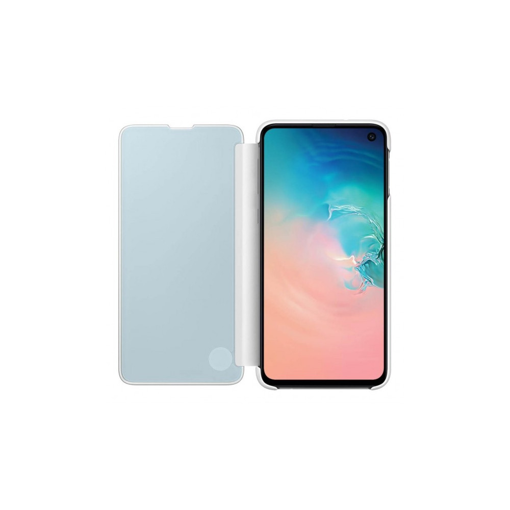 Etui Samsung Clear View Galaxy S10 E Blanc