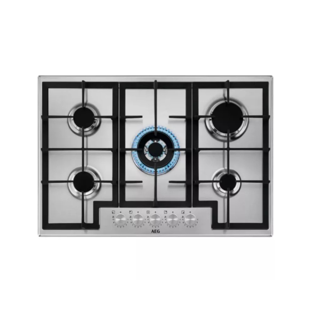 Plaque Aeg 5F 75cm Slim Line Inox