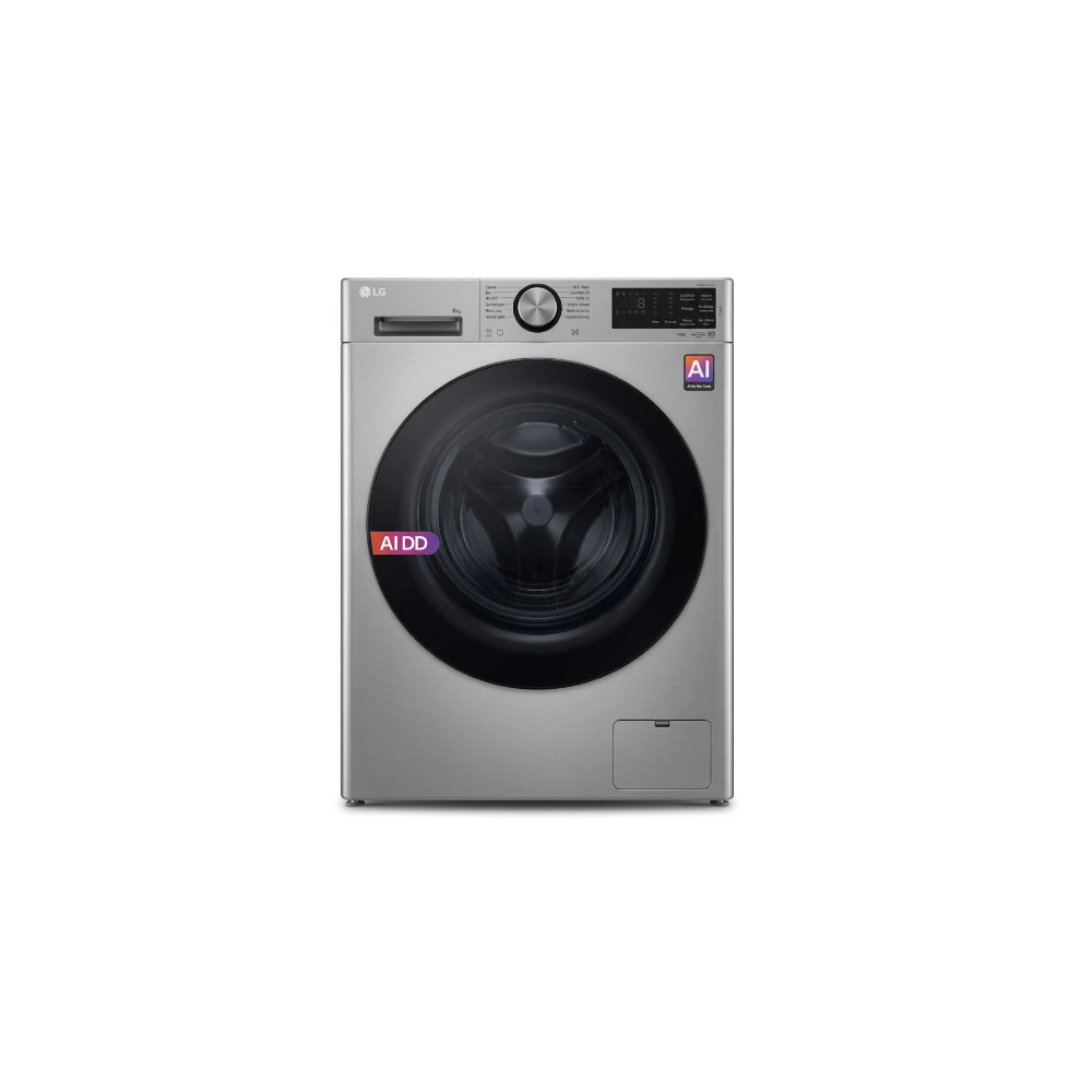 MACHINE A LAVER LG 8KG 1200T SLIM SILVER