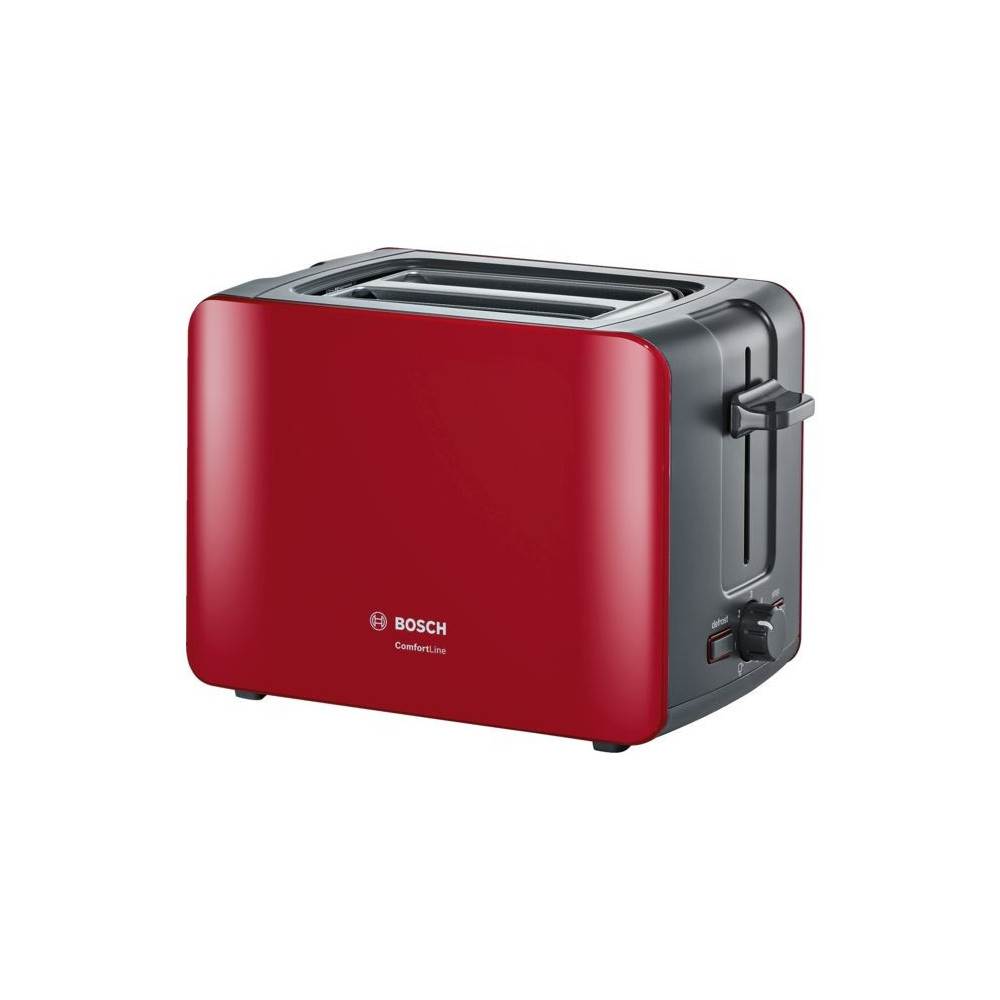 TOASTER BOSCH ROUGE SET PETIT DEJ 1090W