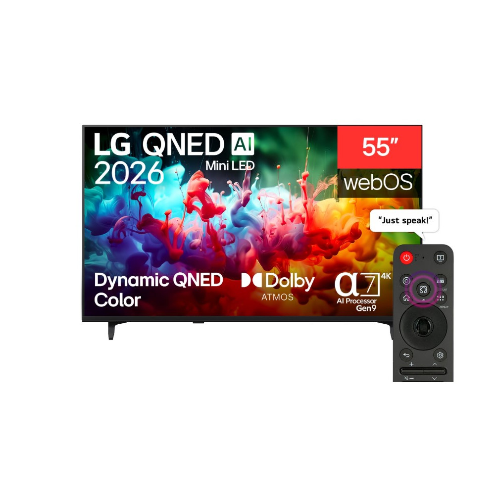 TV LG QNED AI 55P UHD