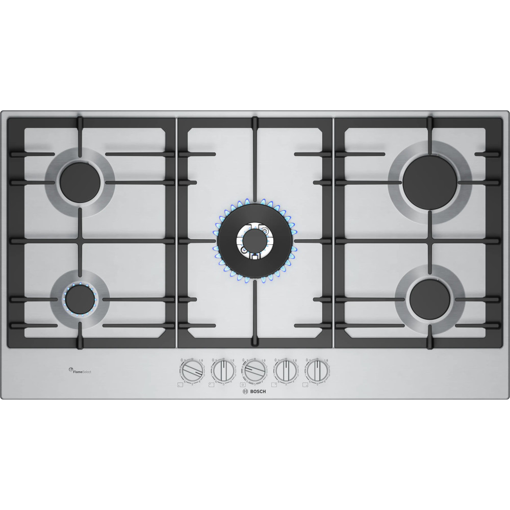 PLAQUE BOSCH 5F 90CM INOX