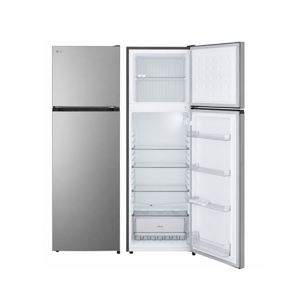 REFREGIRATEUR LG 2 PORTES STATIQUE 275L NET INOX