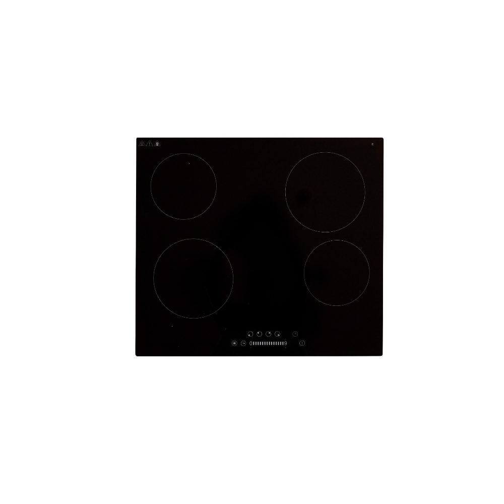 PLAQUE SCHNEIDER ENCASTRABLE EN VITROCERAMIQUE 4 FOYERS