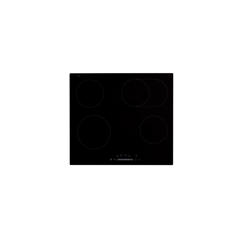 PLAQUE SCHNEIDER ENCASTRABLE EN VITROCERAMIQUE 4 FOYERS COULISSANTES