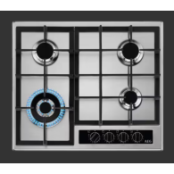 PLAQUE AEG 4 FEUX 60CM EN...