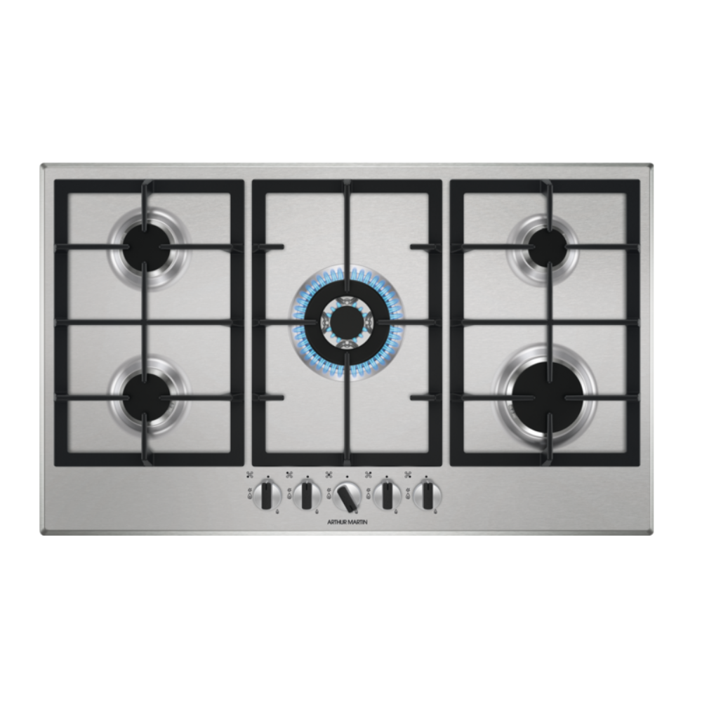 PLAQUE ARTHUR MARTIN 5F 90CM INOX