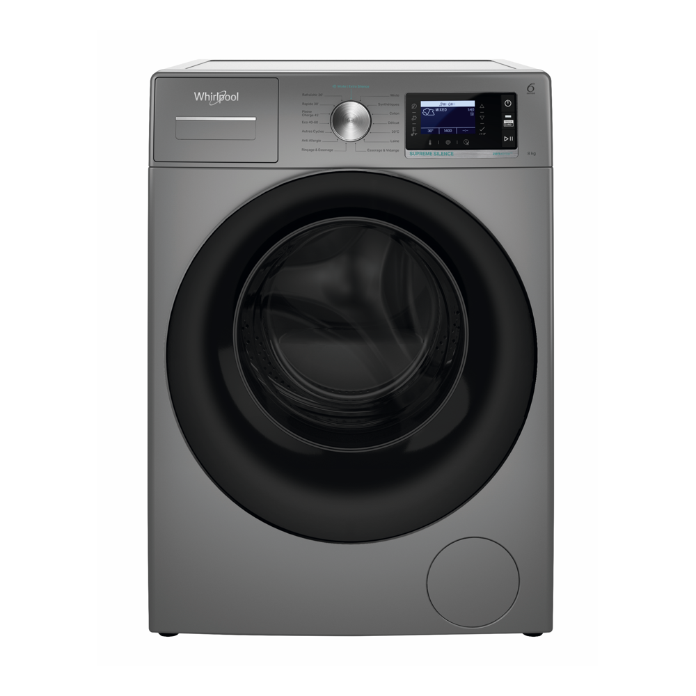 MACHINE A LAVER WHIRLPOOL 8KG 1400TR ZEN DD SILVER