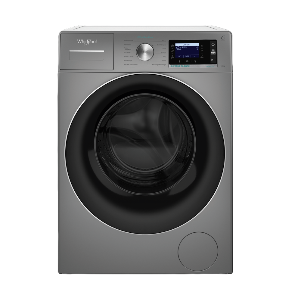 MACHINE A LAVER WHIRLPOOL 10KG 1400TR ZEN DD SILVER
