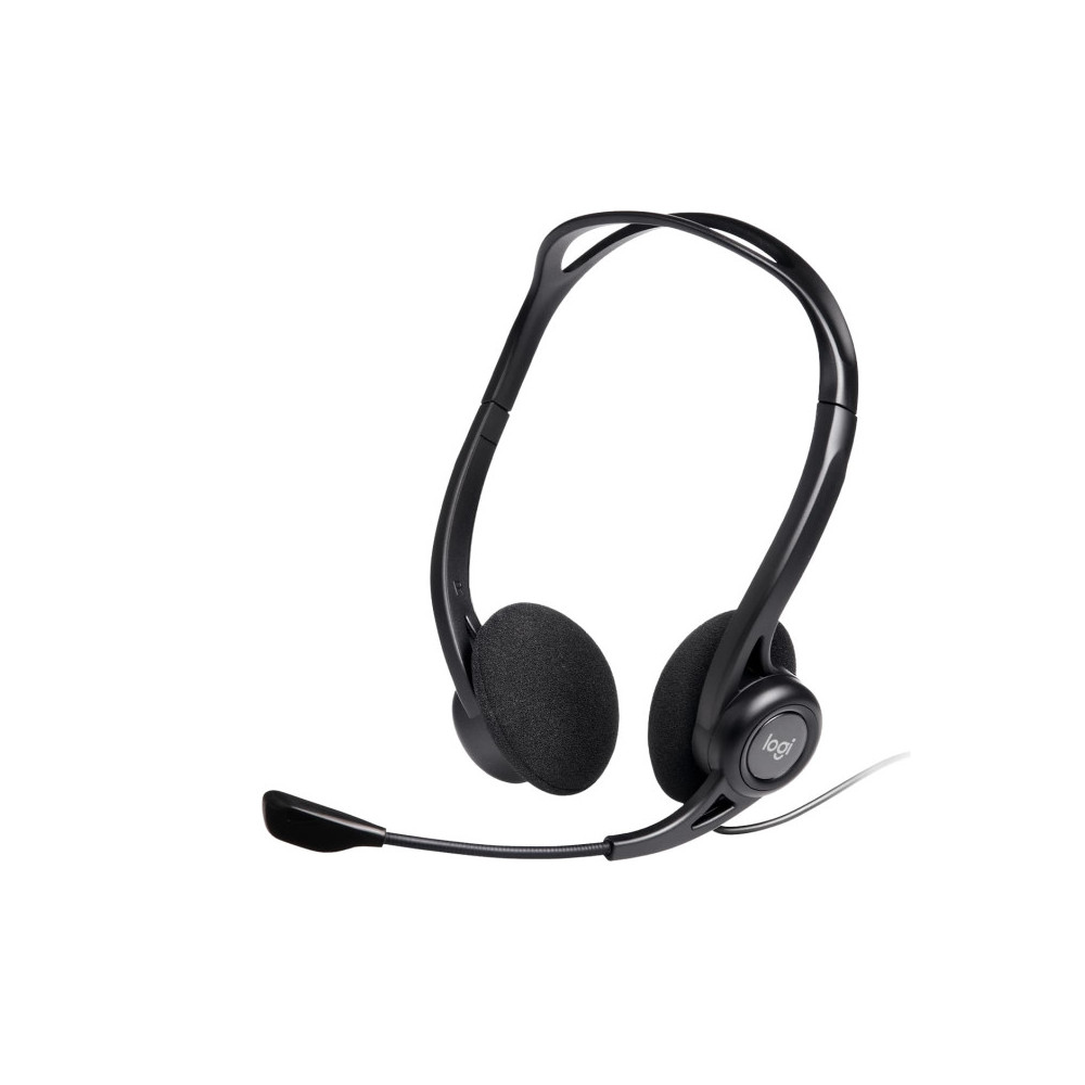 CASQUE LOGITECH PREMUIM STEREO AVEC USB AUDIO CONTROL PC960