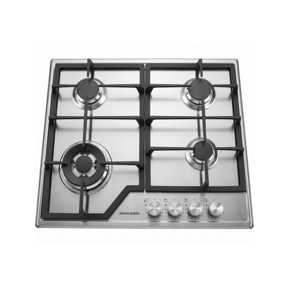 PLAQUE ARTHUR MARTIN 4F 60CM EN FONTE INOX
