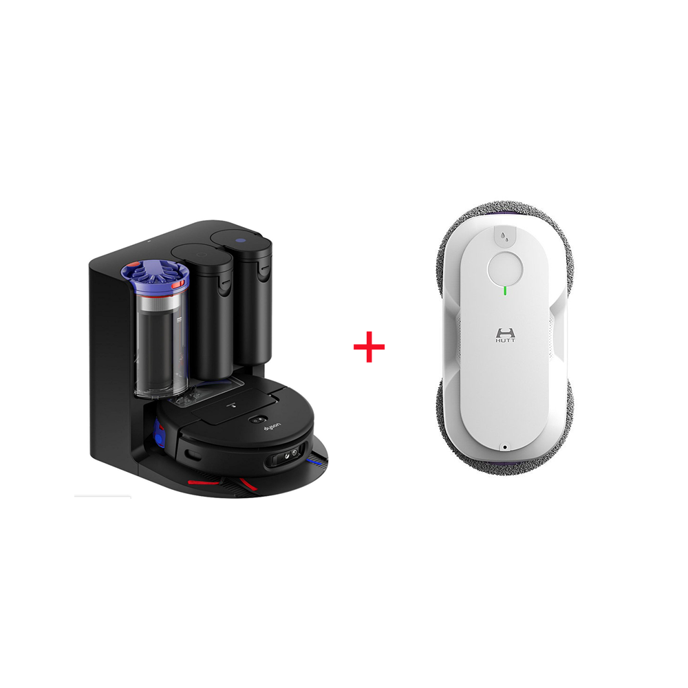 PACK (ASPIRATEUR DYSON SPOT+SCRUB AI + ROBOT HUTT LAVE VITRE DDC56)