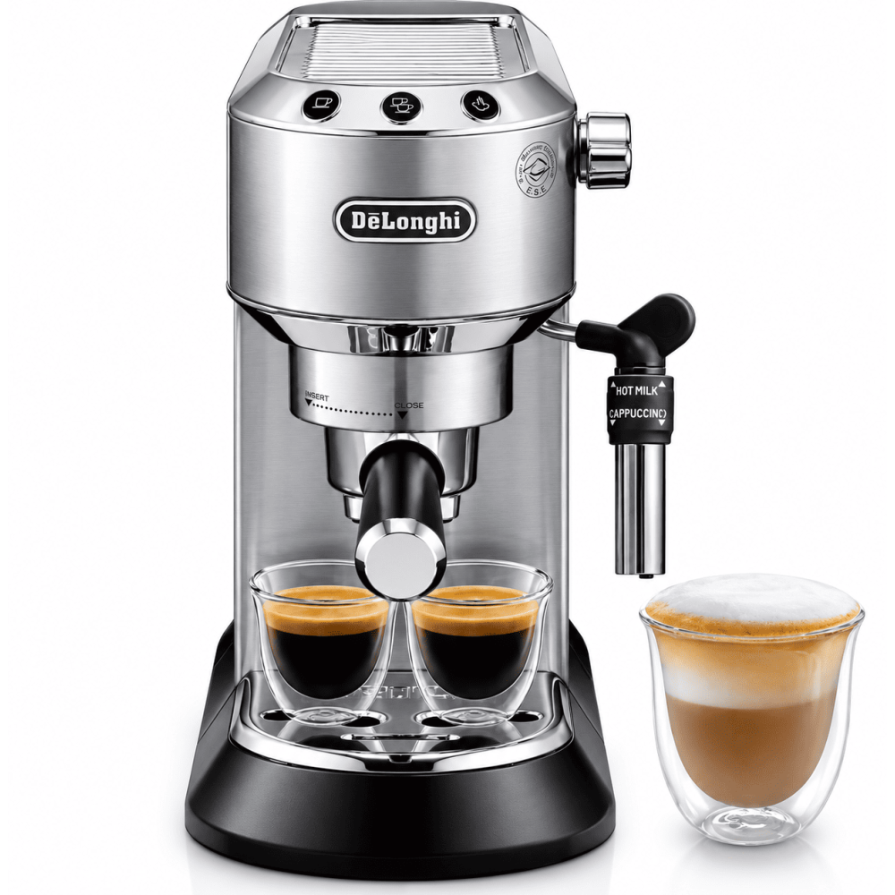 CAFETIERE DELONGHI ESPRESSO DEDICA SILVER
