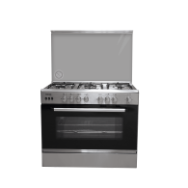 CUIS NIKAI 90CM 5 FEUX INOX