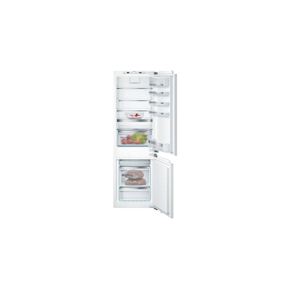 REFRIGERATEUR BOSCH COMBINE ENCASTRABLE 273L A++ BLANC
